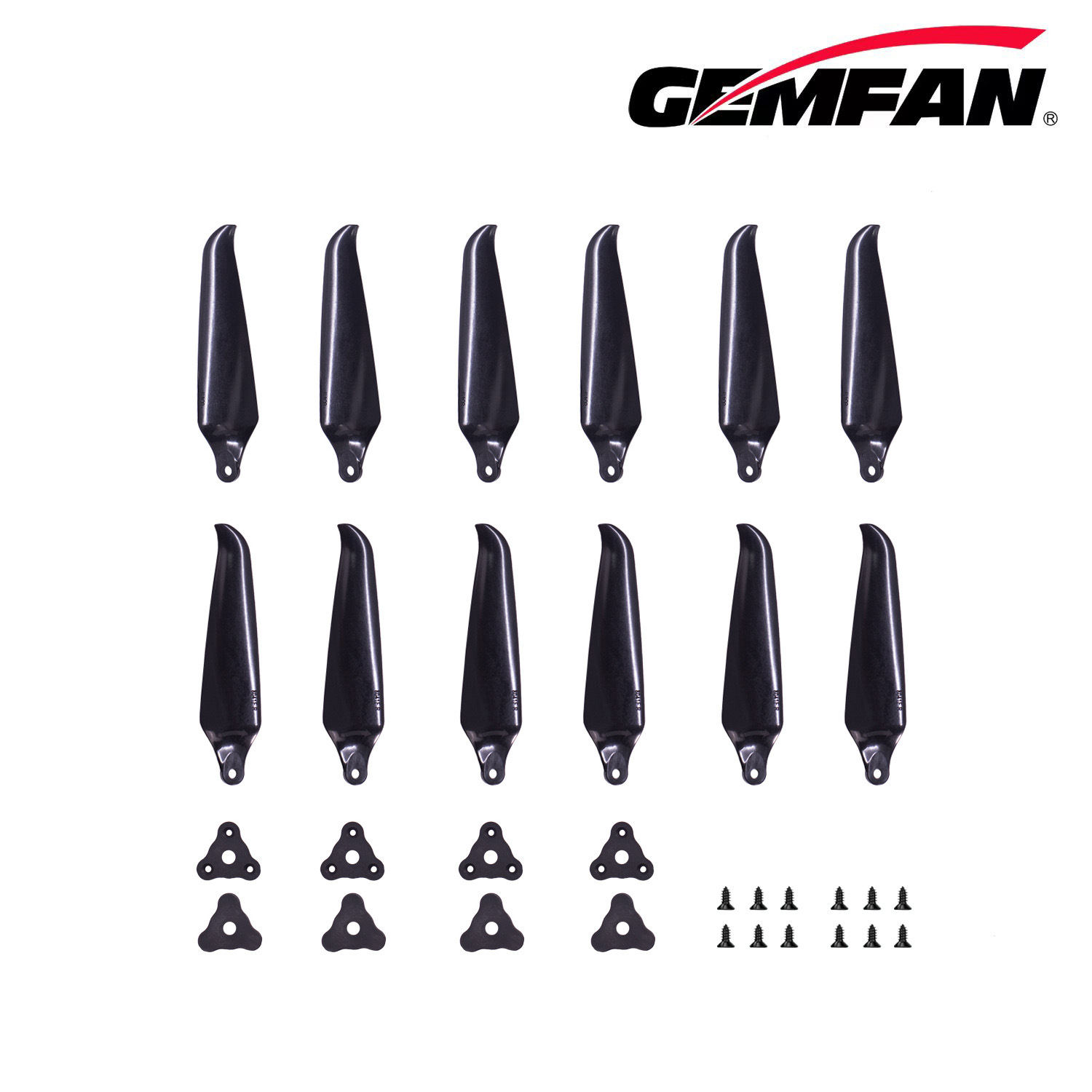 Gemfan 8041F 8 Inch Folding Propeller 2 Blade 3 Blade Props for FPV UAV Drone - Image 2
