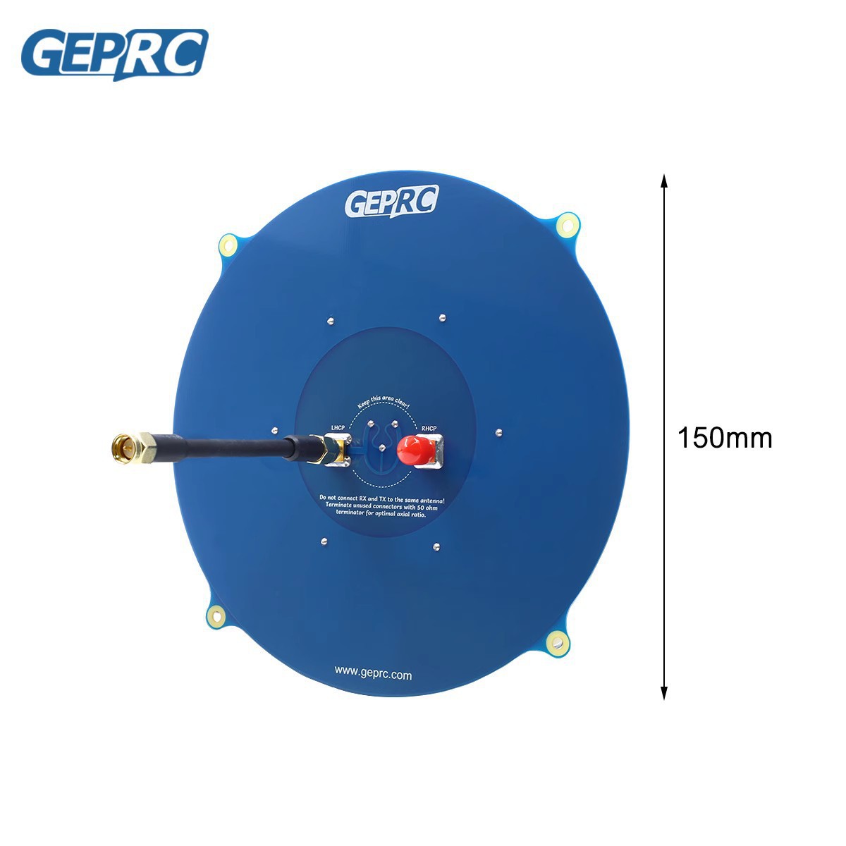 Geprc Triple Feed Patch Array 5.8G Receiving Antenna 14Dbi Left and Right Rotation - Image 2