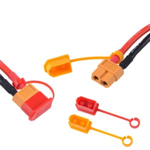 XT60 Plug Protective Dust Cover for RC Lithium Battery Insulation and Short Circuit Prevention
