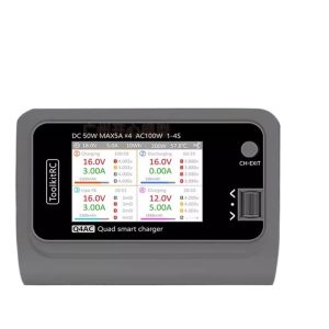 ToolkitRC Q4AC Charger M4Q Lithium Battery Balance Charger 1-4S for FPV Drone