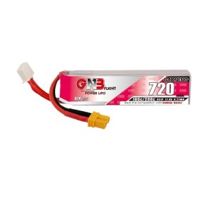 GNB High Energy 720mAh 3S 11.4V 100C LiHV FPV Strong Power Lipo Battery