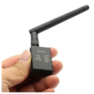 FPV 40CH 5 point 8G 500MW Mini Microwave Video Transmitter TS58500 Inner Pin Hole