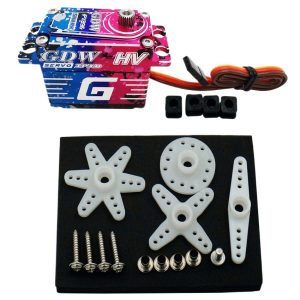GDW IPX896 Shark 43kg Diving Waterproof Brushless Digital Steering Gear for Off Road Climbing Model Car Robot 180 Degree Actuator