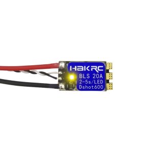 HAKRC BLS 20A – ESC с регулируемой цветной подсветкой и электронным управлением для FPV-дронов