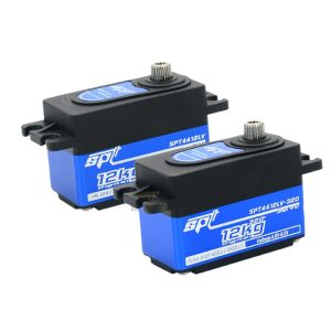 SPT4412LV 12KG High Torque Short Body Steering Gear for 1 10 Remote Control Drift RV Fixed Wing Robot Model