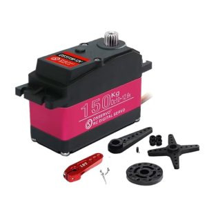 DS51 150KG High Pressure Waterproof Steering Gear for RC Car Robot 180 270 Degrees