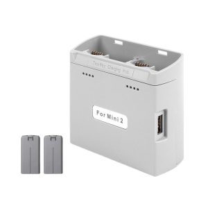 مركز شحن بطاريات لطائرات DJI ميني 4K، ميني2، ميني SE وميني2 SE – شحن سريع ثنائي الاتجاه PD