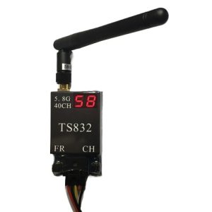 FPV 58G 48CH Video Transmitter Receiver Kit TS832 600mw RC832S for RC Drone