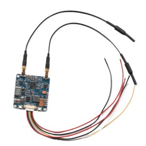 FPV 5.8G Image Transmission Adjustable Power 50mw 300mw 800mw Dual Amplifier Transmitter for Drones