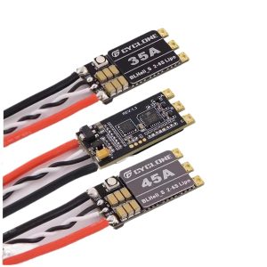 CYCLONE BLHeliS 35А/45А ESC 2-6S с LED-подсветкой для FPV-дрона