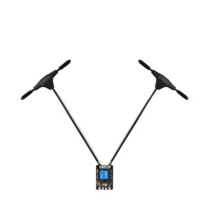 GEPRC ELRS DUAL 2.4G Diversity Receiver New Generation True Dual Antenna High Refresh Rate for FPV Drones