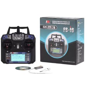 Flysky FS-i6 2.4G 6 Channel RC Transmitter IA6 Receiver Two Way Transmission for RC Aircraft Drone Model