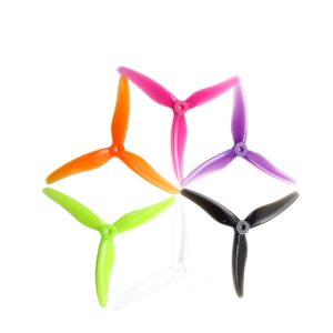 GEMFAN Ganfeng 51433 5 inch 3 Blade High Efficiency Propeller for RC FPV Racing Drone Orange