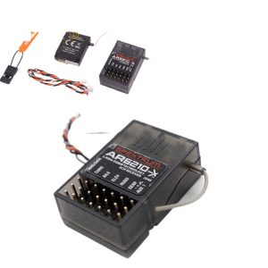 AR6210 2dot4G 6 Channel Receiver PEKTRUM JR DSMX/2 DX6I/9/18 for RC Airplanes Drones