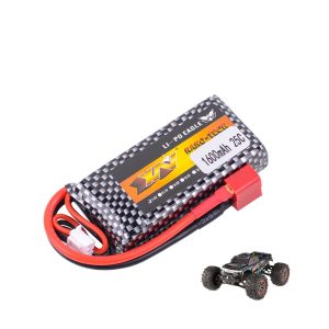 Xinlehong 9125 RC Car 7.4V 1600mAh 25C 2S Lipo Battery Pack