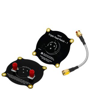 5.8G Triple Feed Patch 8dBi Circular Polarization Antenna for Fat Shark Skyzone FPV goggles