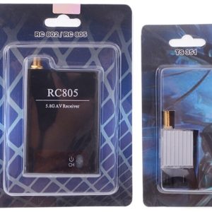 FPV 5.8G 200mW TS351 Transmitter RC805 Receiver Video Transmission Set for Aerial Photography