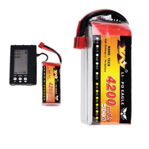 FPV-LiPo-Akku 4S 14,8 V 4200 mAh 25C – hohe Kapazität für Segelflugzeuge und Multikopter