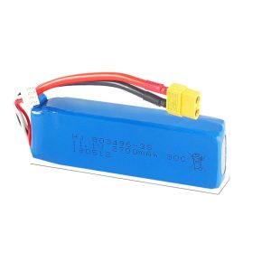 11,1 V 2700 mAh Lithium-Batterie für Weili V303 V393 WL913 CX20 903 RC-Schiffe und Drohnen – mittlere Entladungsrate