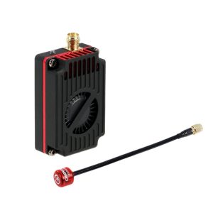 مجموعة نقل الصور عالية الطاقة Rush FPV 5G 4 واط مع هوائي Cherry II للرحلات طويلة المدى