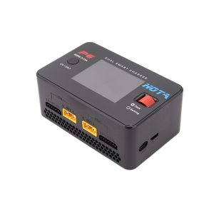 HOTA P6 Dual Channel Balance Charger 600W 15A Smart Balance Charger LiPo LiHV RC Battery with T240W Power