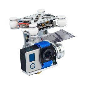 Leichter 3-Achsen-Brushless-Gimbal für FPV-Fotografie – kompatibel mit GoPro, Xiaoyi, Shan Dog und Eagle Eye