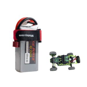 74V 4200mAh 25C Lipo Battery for Weili 12428 12429 RC Car High Capacity Upgraded Version T Plug