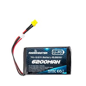 Radiomaster TX16S BOXER Remote Control Dedicated Lithium Battery 2S 6200mAh Long Battery Life Power Control