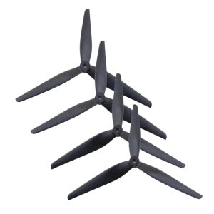 HQProp 10X4.5X3 10 Inch Three Blade Paddle Mixed Carbon Nylon FPV Drone Propellers X8 Blade Set