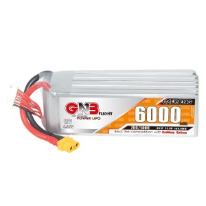 Акумулятор GNB High Energy на 6000 мА·год, 6S, 22,8 В, 70 C для квадрокоптерів та вертольотів