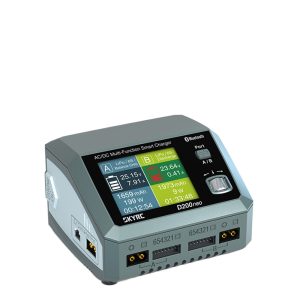 SKYRC D200Neo AC 200W DC 800W Dual Channel Smart Charger for RC LiPo Batteries