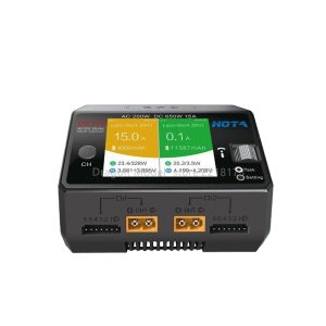 Умный двухканальный зарядное устройство HOTA D6 Pro 200 Вт 15 А для аккумуляторов RC LiPo