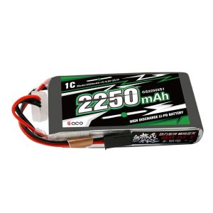 ACE Grignard 2250 mAh 6,6 V 2S 1C Lithium-Eisen-Akku für die Futaba-Fernsteuerung T10J 14SG