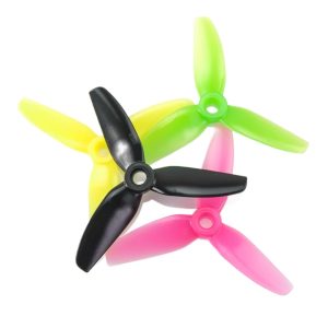 HQProp DP3X3X3 3030 3 Inch 3 Blade Propellers for FPV Racing Drone Yellow