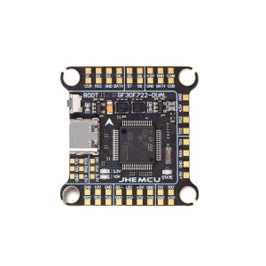 Контроллер полёта JHEMCU GF30F722 DUAL F722 с двойным BEC, двумя гироскопами и выходом HD для квадрокоптеров на 3–6 элементах FPV