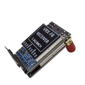 3.3G 3.8G 80Ch VRX FPV Video Transmission Dual Receiver Plug into Fatshark Skyzone Goggles