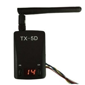 Видеопередатчик FPV 5G8GHz TX5D мощностью 600 мВт с двойным HDMI-входом для дронов и аэросъемки