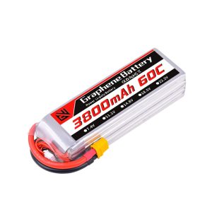 GW Guowei 3800mAh 6S 22.2V 60C LiPo Battery for RC Helicopter Fixed Wing FPV Car