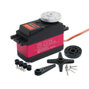 DS5160 Digital Steering Gear 60kg High Torque Servo for RC Car Robot Arm