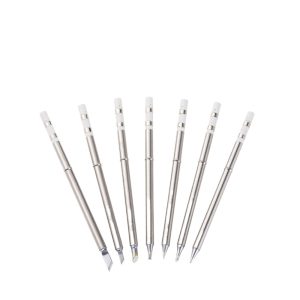 SH72 Soldering Iron Tip Kit K KU BC2 D24 Pointed Horseshoe Round Head