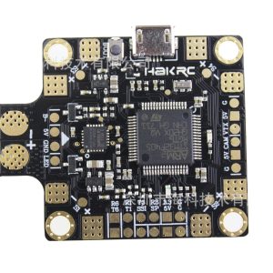 Контроллер полета HAKRC F4 с встроенным PDB, OSD и барометром для гоночных дронов FPV