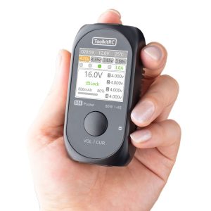 Портативное зарядное устройство ToolkitRC M4 на 80 Вт с функцией балансировки для аккумуляторов LiPo 1-4S