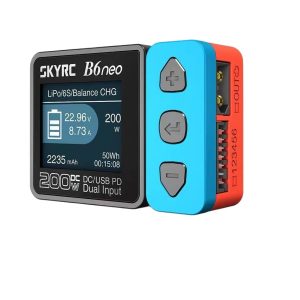 SKYRC B6neo DC 200W 10A Smart Balance Charger for RC Lipo Battery FPV Drone Model