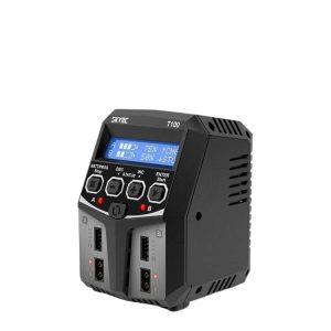 SKYRC T100 AC 100W 5A Lipo 2-4S Dual Channel Smart Balance Battery Charger