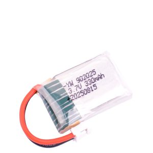 1S 330mAh 25C LiPo Battery 3.7V for Small Four Axis Sensor Aircraft Drones 902025