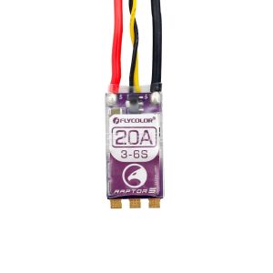 Бесколлекторный регулятор оборотов Flycolor Raptor5 BLHeli32 на 3–6 элементов для FPV-дронов, 20А, 35А, 45А и 50А
