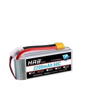 HRB Model Lipo Battery 2200mAh 74V 111V 148V 50C XT60 Plug for UAV Quadcopter