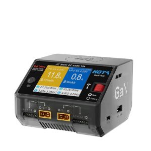 Hota D6 Ultra Gallium Nitride AC DC 300W 650W Dual Channel Smart Charger