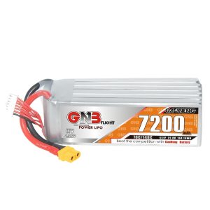 GNB High Energy 7200mAh 6S 22.8V 70C HV LiPo-Akku für RC-Hubschrauber und Drohnen