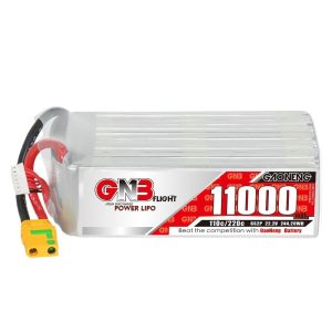 LiPo-акумулятор GNB High Energy 11000 мА·год 6S 22,2 В 110°C для моделей RC та засобів захисту рослин